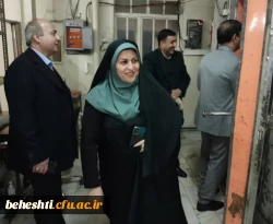 بازدید از وضعیت آشپزخانه، سلف سرویس، انبار و سردخانه مرکز آموزش عالی شهید بهشتی 3