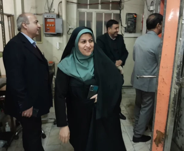 بازدید از وضعیت آشپزخانه، سلف سرویس، انبار و سردخانه مرکز آموزش عالی شهید بهشتی 3