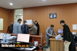 بازدید تیم نظارت استان از روند برگزاری امتحانات مرکز آموزش عالی شهید بهشتی 4