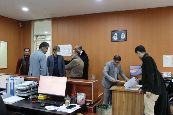 بازدید تیم نظارت استان از روند برگزاری امتحانات مرکز آموزش عالی شهید بهشتی 4