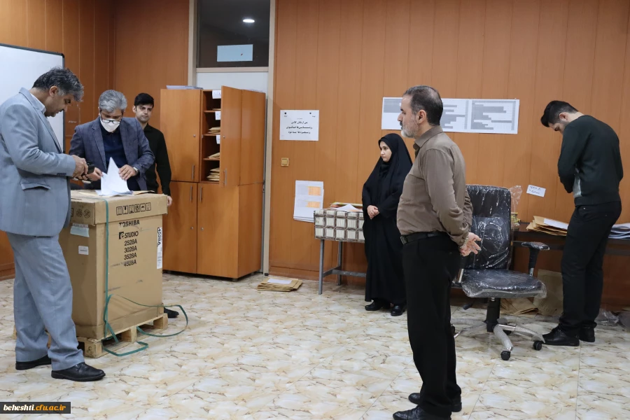 بازدید تیم نظارت استان از روند برگزاری امتحانات مرکز آموزش عالی شهید بهشتی 5