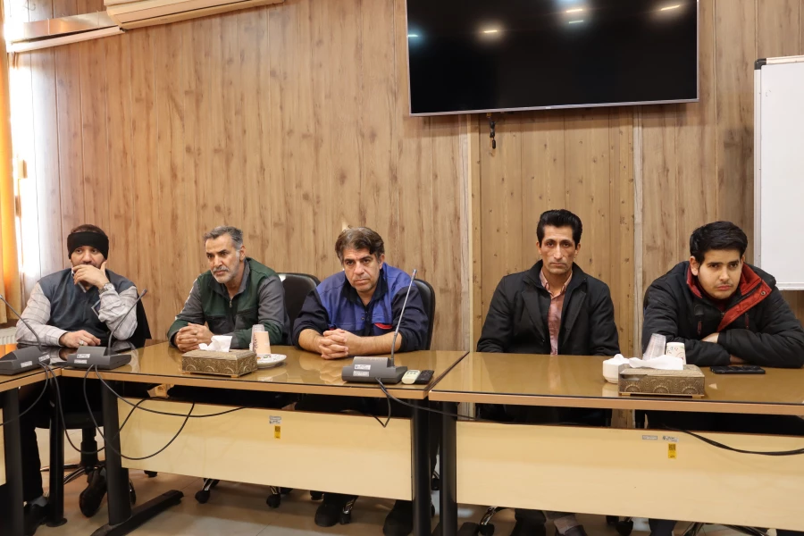 برگزاری جلسه شورای اداری مرکز 5