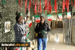 فضا سازی و آذین بندی مرکز به مناسبت دهه مبارک فجر 3