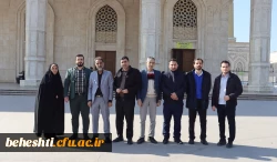 حضور همکاران در مراسم تجدید میثاق دانشگاهیان با آرمان های حضرت امام خمینی(ره) و تجدید بیعت با مقام معظم رهبری(مدظله العالی) 2