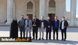 حضور همکاران در مراسم تجدید میثاق دانشگاهیان با آرمان های حضرت امام خمینی(ره) و تجدید بیعت با مقام معظم رهبری(مدظله العالی) 2