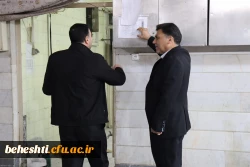 بازدید سرزده دکتر علی محمدی از مرکز شهید بهشتی 4