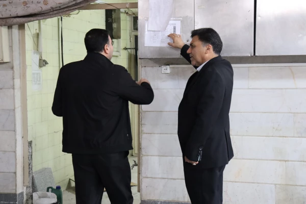 بازدید سرزده دکتر علی محمدی از مرکز شهید بهشتی 4