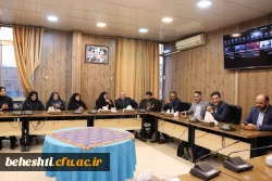 جلسه هم اندیشی رئیس دانشگاه فرهنگیان تهران با اساتید مرکز شهید بهشتی 3