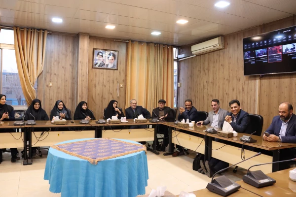 جلسه هم اندیشی رئیس دانشگاه فرهنگیان تهران با اساتید مرکز شهید بهشتی 3