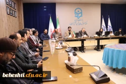 جلسه هم اندیشی رئیس دانشگاه فرهنگیان تهران با اساتید مرکز شهید بهشتی 5