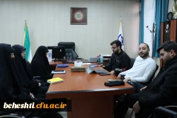 جلسه هم اندیشی رئیس دانشگاه فرهنگیان تهران با اساتید مرکز شهید بهشتی 6