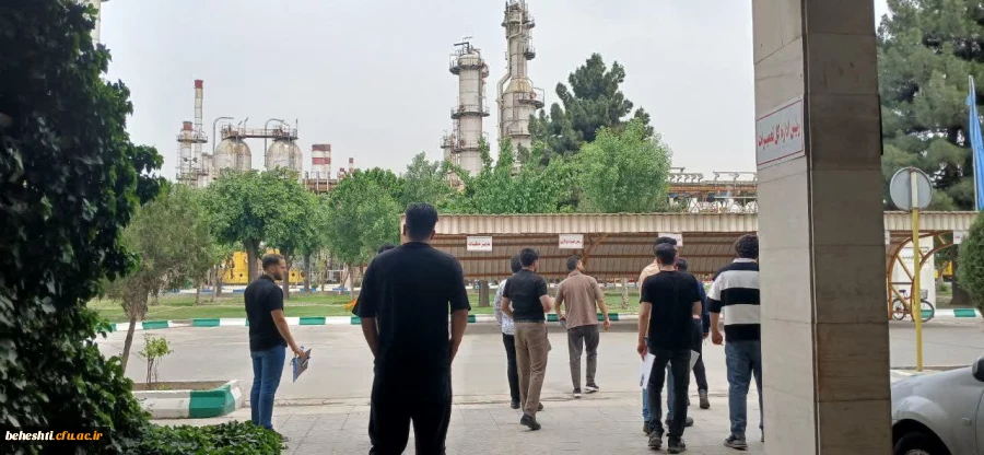 بازدید علمی دانشجو مرکز،، از پالایشگاه نفت تهران 2