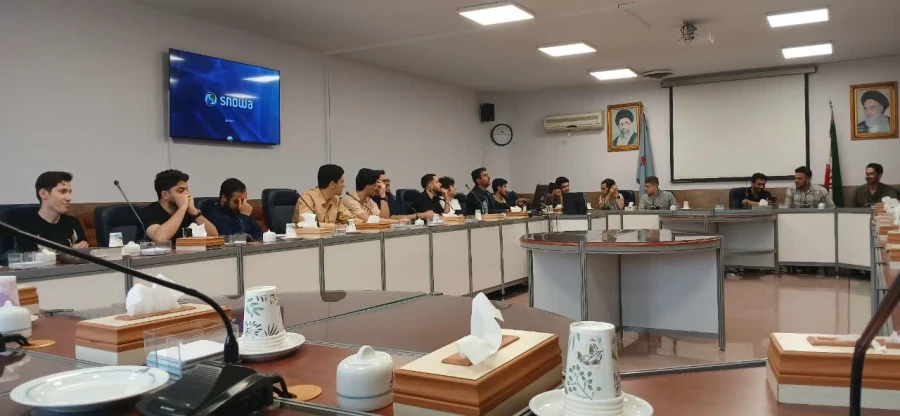 بازدید علمی دانشجو مرکز،، از پالایشگاه نفت تهران 3