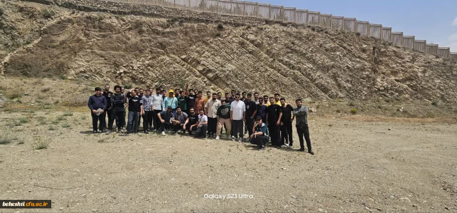 بازدید علمی زمین شناسی دانشجومعلمان مرکز ، از جاده هراز 2