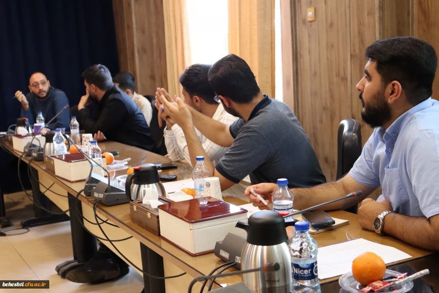 جلسه هماهنگی اجلاسیه شهدای دانشجو معلم 6