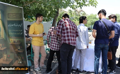 برپایی ایستگاه صلواتی به نیابت از 59 شهید دانشجو معلم