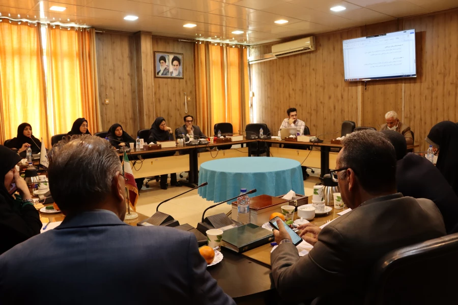 برگزاری جلسه شوای پژوهش استان  7