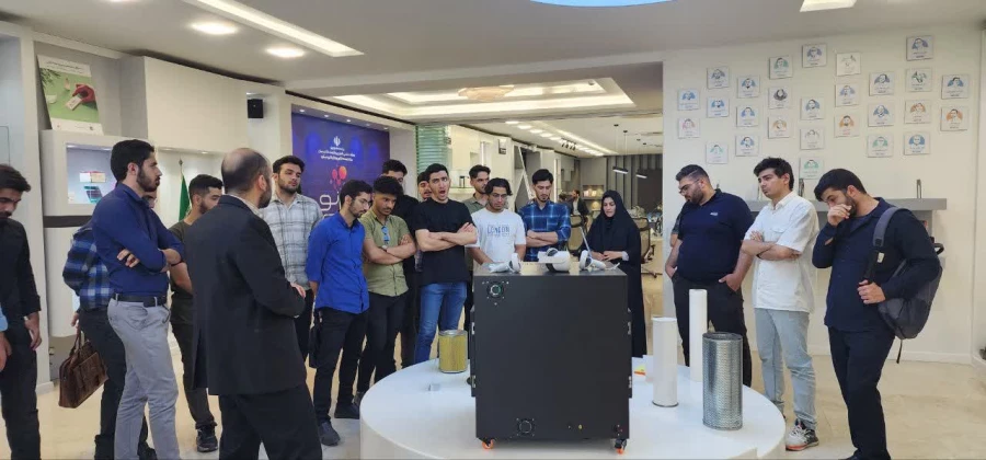 بازدید دانشجو معلمان از ستاد توسعه فناوری نانو 6