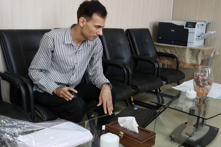 آماده سازی مرکز شهید بهشتی جهت برگزاری آزمون عملی کنکور هنر دانشگاه فرهنگیان 1404 9