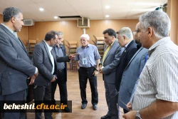 حضور ایوب ابراهیمی در آخرین روز از فرایند ارزیابی کانون های مرکز شهید بهشتی 3