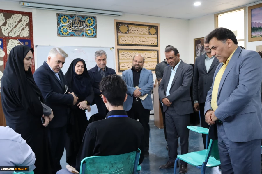 حضور ایوب ابراهیمی در آخرین روز از فرایند ارزیابی کانون های مرکز شهید بهشتی 6