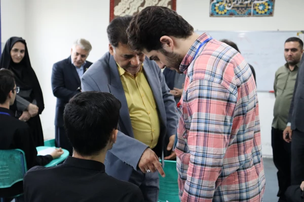 حضور ایوب ابراهیمی در آخرین روز از فرایند ارزیابی کانون های مرکز شهید بهشتی 7