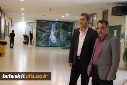 بازدید دکتر کامیاب از خوابگاه و امتحانات مرکز شهید بهشتی 3