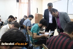 بازدید دکتر کامیاب از خوابگاه و امتحانات مرکز شهید بهشتی 6