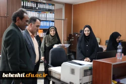 حضور دکتر بازوبندی در جمع مسئولان آموزش و تقدیر تشکر از آنها  2