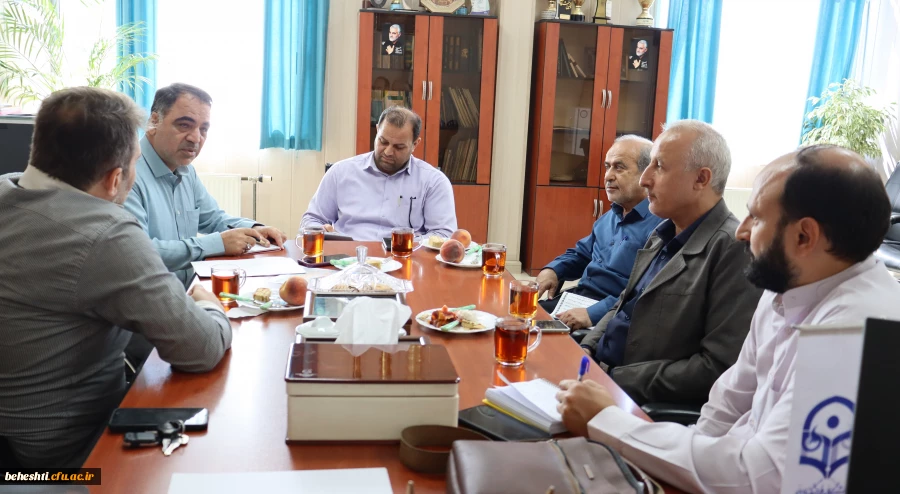 جلسه مدیران گروه با موضوع دانشجویان دوره مشترک(مدرک دوگانه) 2