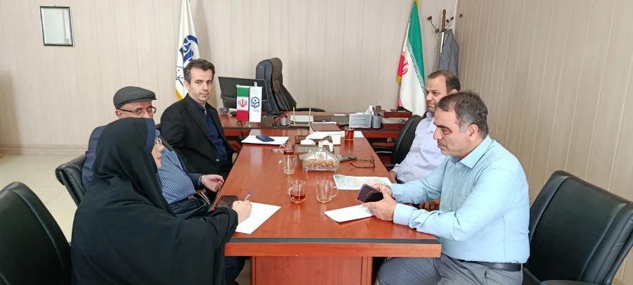 جلسه مدیران گروه با موضوع دانشجویان دوره مشترک(مدرک دوگانه) 2