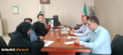 جلسه مدیران گروه با موضوع دانشجویان دوره مشترک(مدرک دوگانه)