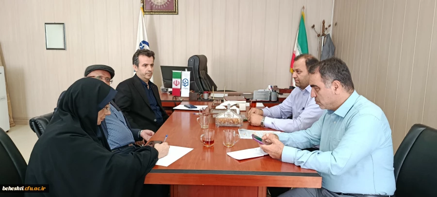 جلسه مدیران گروه با موضوع دانشجویان دوره مشترک(مدرک دوگانه) 2