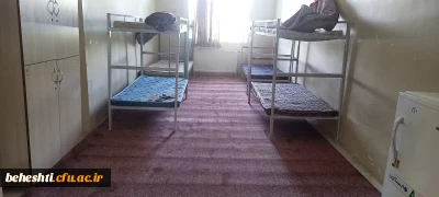 آماده سازی خوابگاه مرکز شهید بهشتی 