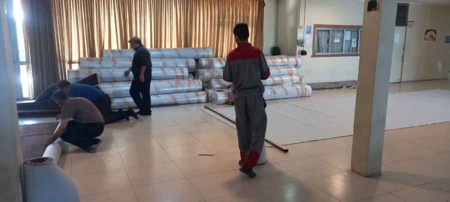 آماده سازی خوابگاه مرکز شهید بهشتی  5