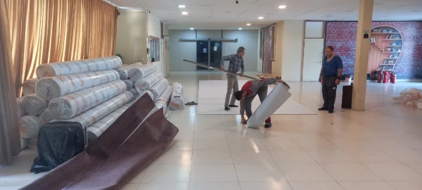 آماده سازی خوابگاه مرکز شهید بهشتی  7