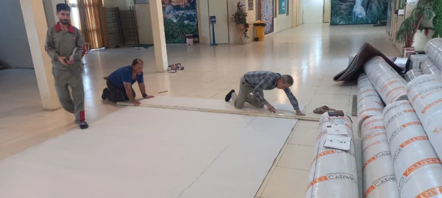 آماده سازی خوابگاه مرکز شهید بهشتی  8