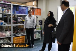 بازدید رئیس اداره منابع انسانی از مرکز شهید بهشتی 4