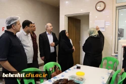 حضور ناظر استان سیستان و بلوچستان بهمراه نماینده دانشجویی استان تهران در مرکز بهشتی 5