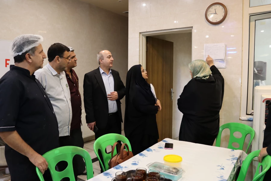 حضور ناظر استان سیستان و بلوچستان بهمراه نماینده دانشجویی استان تهران در مرکز بهشتی 5