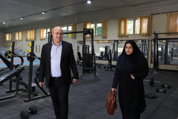 حضور ناظر استان سیستان و بلوچستان بهمراه نماینده دانشجویی استان تهران در مرکز بهشتی 6