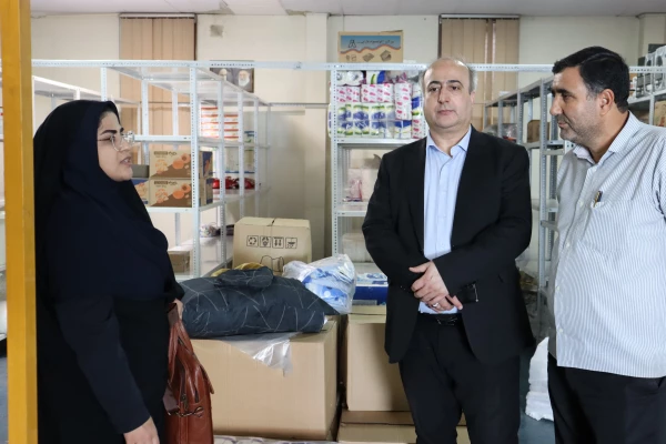 حضور ناظر استان سیستان و بلوچستان بهمراه نماینده دانشجویی استان تهران در مرکز بهشتی 7