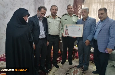 دیدار با خانواده معزز شهید مصطفی یوسفی