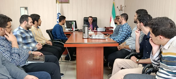 دیدار اعضای بسیج دانشجویی با سرپرست مرکز 3