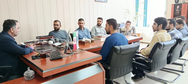 دیدار اعضای بسیج دانشجویی با سرپرست مرکز 4
