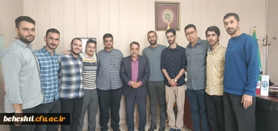 دیدار اعضای بسیج دانشجویی با سرپرست مرکز