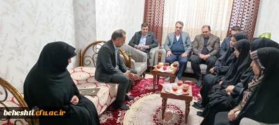 دیدار با خانواده شهید مصطفی یوسفی