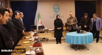 حضور دکتر صبوری در مرکز شهید بهشتی و رونمایی از کتاب دکتر امانی و شه دوست