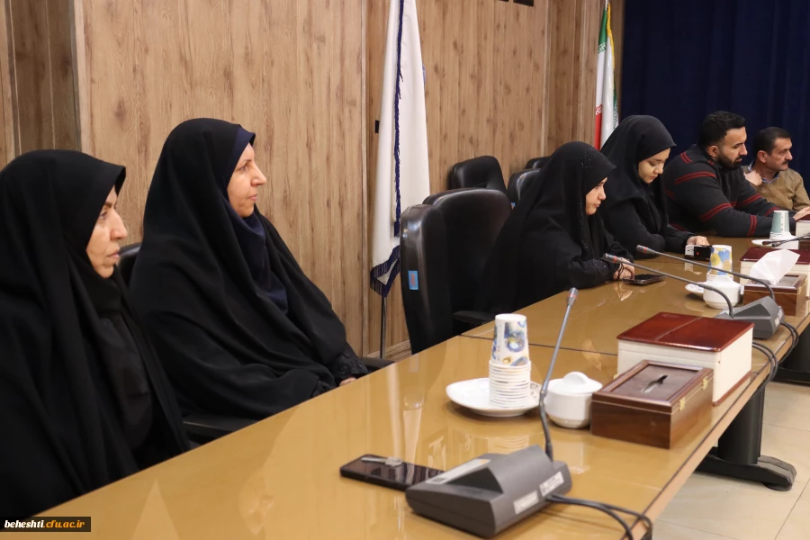 جلسه هماهنگی امتحانات پایان ترم در مرکز آموزش عالی شهید بهشتی 4