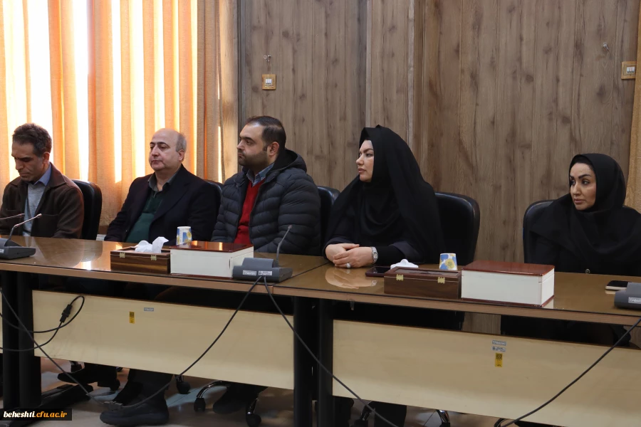 جلسه هماهنگی امتحانات پایان ترم در مرکز آموزش عالی شهید بهشتی 5